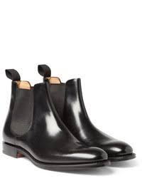 Boss hugo boss dart chelsea fully lined boot 24 310 р. Black Chelsea Boots Outfits For Men 1200 Ideas Outfits Lookastic