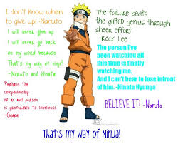 Obat untuk hati yang (hinata hyuga). Naruto Ninja Famous Quotes Quotesgram