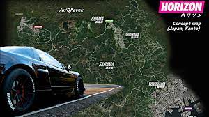 I can see it now, just having a whole map of either swamp land with a massive beach on both sides of the map to explore miami on or for japan, take it to tokyo so we can finally tokyo drift. Amazing Fan Made Forza Horizon Japan Map This Should Be The Future Youtube