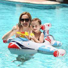 Buy Free Swimming Baby Inflatable Airplane Swimming Float Seat Boat Pool Swim Ring For Toddler Online In Italy B07qs74jd5