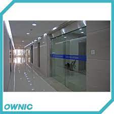 A glass door panel combines the security of a lockable door with the outdoor views offered by a window. China Ss304 Automatic Frameless Sliding Glass Door For Commercial Building Single Open Glass Exclusive China Glass Door Automatic Door