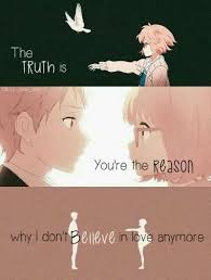 Beyond The Boundary Anime Love Quotes Anime Quotes Inspirational Anime Quotes