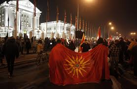 Macedonia is located in continental europe. Anti Govt Rallies Shake North Macedonia Over Row With Bulgaria Daily Sabah
