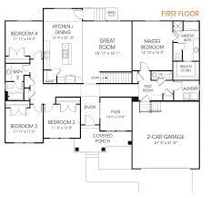 By far our trendiest bedroom configuration, 3 bedroom floor plans allow for a wide number of in another 3 bedroom house plan a young couple can set up the perfect bedroom for their child while maintaining space for a study, for guests, or even. The Landon Edge My Edits Flip Kitchen And Master Around Floor Plans House Floor Plans Garage House Plans