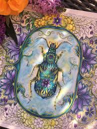Take a peek at this great artwork on johanna basford's colouring gallery! Pin On World Of Flowers Johanna Basford