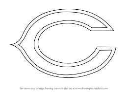 Step By Step How To Draw Chicago Bears Logo Drawingtutorials101 Com Chicago Bears Logo Chicago Bears Bear Logo