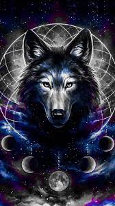 If you're in search of the best wolf wallpapers, you've come to the right place. Download Galaxy Wolf Wallpaper By 40888 45 Free On Zedge Now Browse Millions Of Popular Beautiful Wallpapers And Wolf Wallpaper Wolf Painting Galaxy Wolf