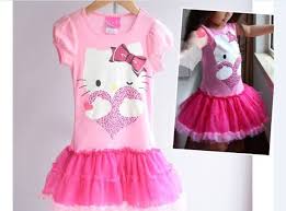 Hello Kitty Birthday Dress For 3 Year Old Hello Kitty Pink Dress Price 1450 Size 1 2 Years Pinkbabydress Baby Girl Clothes Online Girl Outfits Pink Baby Dress