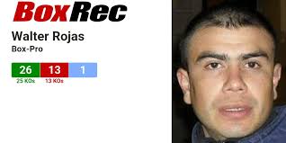 BoxRec: Walter Rojas