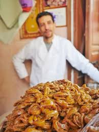 Moroccan Food Tour In Rabat Chebakia Dessert Morocco Food Moroccan Food Street Food