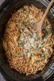 Slow Cooker Cheesy Green Bean Casserole Green Bean Casserole Crock Pot Cheesy Green Bean Casserole Slow Cooker Green Beans