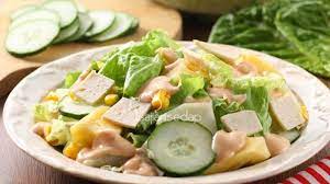 Resep salad sayur untuk sarapan. Resep Salad Sayur Ayam Asap Sarapan Super Yummy Dan Lezat Yang Bikin Kamu Nggak Gendut Tribunstyle Com