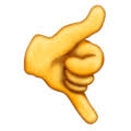 Promise emoji | royal rackets llc. Call Me Hand Shaka Emoji