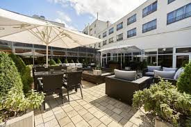 Refresh in our sparkling pool. Fahrrad Holiday Inn Berlin International Airport In Berlin
