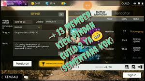 Freefire battlegrounds what is guild glory how to level up your. Elf Ind 1 Member Kick Guild Level Max Level 4 Garena Free Fire Youtube