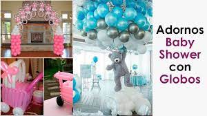 Adornos Baby Shower Con Globos Youtube