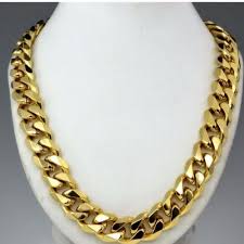 18mm white gold iced cuban link chain. Cuban Chain Gold Konga Online Shopping