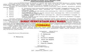 Surat kuasa individu atau juga pribadi adalah surat keterangan yang membuat orang memiliki hak sesuai yang disebutkan pada surat itu. Contoh Surat Pernyataan Ahli Waris Format Administrasi Desa