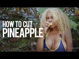 I want to wish you a happy and prosperous new year! How To Cut Pineapple By Mango Maddy