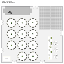 Banquet Hall Layout Base setup is important but the only section that can be adjusted is the left side.