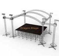 400mm Global Truss BOX ARC ROOF 10X8x6m + SOUNDWING 2m from ...