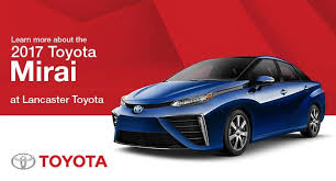 Equipped with the latest gadgets. 2017 Toyota Mirai Lancaster Toyota