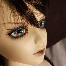 Doll Eyes Holo Holographic Silver Rainbow 8mm 10mm 12mm 14mm 16mm 18mm 20mm  22mm ERSA FLORA BJD Eyes