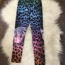 Our huge animal print leggings collection includes leopard leggings, zebra, cheetah, tiger, snakeskin and more. Target Girls Multicoloured Leopard Print Leggings Size 10