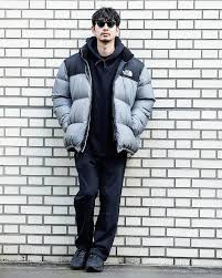 ノース フェイス ヌプシ ジャケット 着こなし