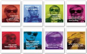 Browse a wide range of andy warhol prints, posters & buy online at great prices. Warhol Quotes Quotesgram