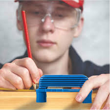 Center Offset Marker 2 Pack Center Scribe Line Locator Scriber Center  Finder Marker Positioner Positioning Ruler Scribing Gauge Centerline  Measuring Tool Woodworking Wood Marking Gauge Woodworking