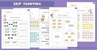 Skip Counting Worksheets For Kindergarten Pdf Skip Counting By 2s 5s And 10s