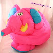 Free shipping for many products! Elephant Stuffed Fisher Price Puffalump Pink Parachute Canvas 37