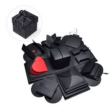 We offer very unique designs and sizes of candy boxes, candy and gift bags, as well as gift wrap for your gifts, chocolates, or store packaging. Explosion Surprise Valentine Gift Box Birthday Gift Box Anniversary Photo Diy Ebay