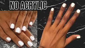 2blue in love really short acrylic nails. Diy Easy Fake Nails For People With Short Tips Savvypearl Youtube