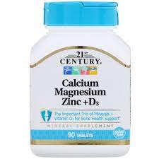 After calcium tracking, we opted for a calcium plus d supplement for the girls. 21st Century Calcium Magnesium Zinc D3