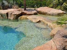 Pin By C M On Pools Pool Water Features Swimming Pool Designs Natural Swimming Pool