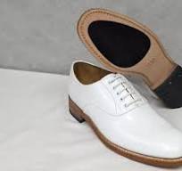 John Land Royal Navy White Leather Naval Dress Uniform ...