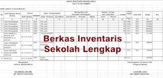 Contoh kartu inventaris barang kantor. Daftar Inventaris Sekolah Cara Golden