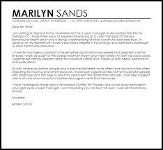 Of course, i've already applied online, but the more i thought about this opportunity, the more it seemed a perfect match for both of us. Case Manager Sample Cover Letter Cover Letter Templates Examples