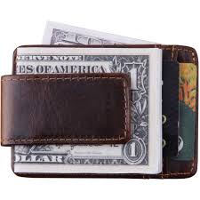 If it's a magnet, you run the risk of demagnetizing the card. Mens Money Clip Wallet Genuine Leather Magnet Front Pocket Wallet Credit Card Holder By Coffee Cr12nt2tjum