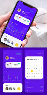 Fitness Club Statistics And Calendar Exercises App Design App Design Workout Apps Online Web Design