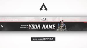 ✓ free for commercial use. Free Apex Legends Youtube Banner Template Psd Lifeline Youtube