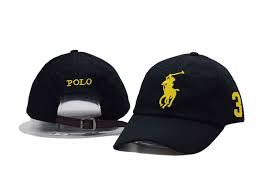 Men S Women S Polo Ralph Lauren Big Pony Logo Embroidery Baseball Adjustable Hat Black Yellow Polo Cap Ralph Lauren Hats Polo Shoes