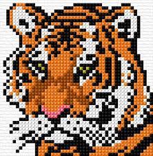 Free tiger cross stitch patterns to print. Tiger Cross Stitch Designs