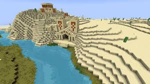 How to build better in minecraft desert villages or towns or kingdoms! Jeff On Twitter Time2minecraft Minecrafttwiits Love How The Temple Blends With Desert Biome I M Terrible W Desert Builds Gaming Minecraft Twitter