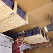 Diy overhead garage storage new, x ft overhead garage. 24 Cheap Garage Storage Projects You Can Diy Family Handyman
