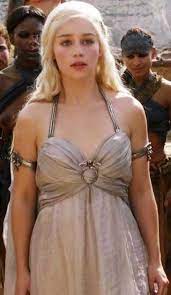 Wedding Dress Screen Cap Game Of Throne Daenerys Game Costumes Khaleesi