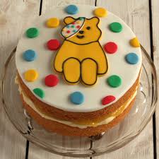 Pudsey Bear Lemon Sponge Cake Recipe How To Make Pudsey Bear Lemon Sponge Cake