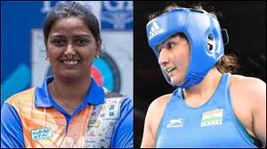 The men's and women's hockey teams form the biggest fraction of the contingent, followed by shooting and athletics. 16lm80plfpmuim